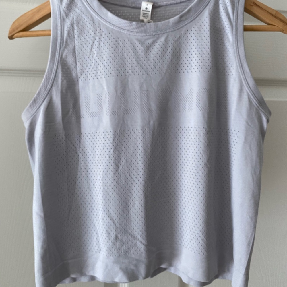 Lululemon Train to be Tank with logo